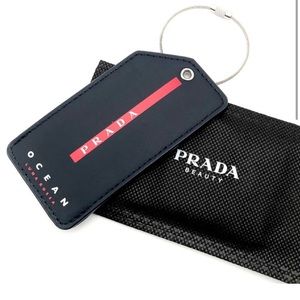Prada luggage tag limited edition